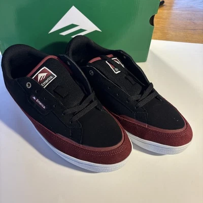 Emerica Gamma x независимый скейтборд туфли черный/красный, размер 11,5 новый коньков обуви - Изображение 1 из 4