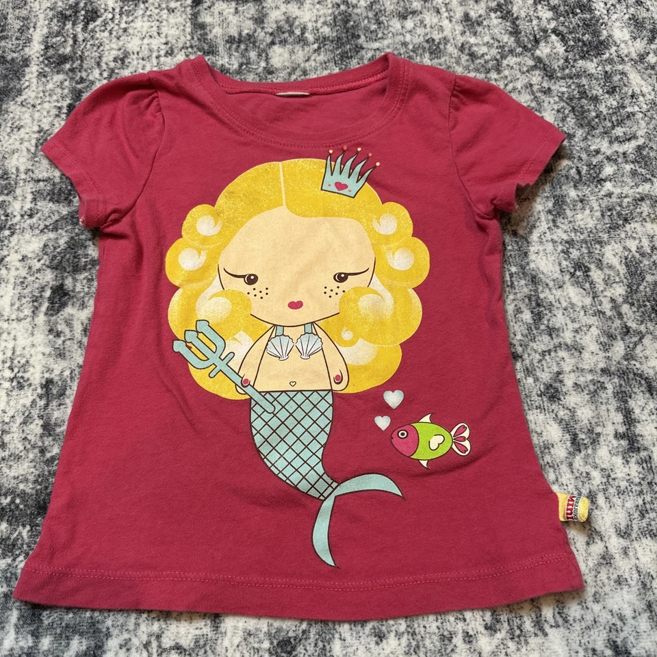 Little Girls Size 6 Gwen Stefani Harajuku Mini Top No Doubt Lovers Mermaid Pink - Image 1 of 4