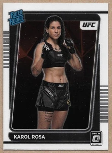 Karol Rosa UFC 2022 Donruss Optic Rated Rookie #102 - Picture 1 of 2