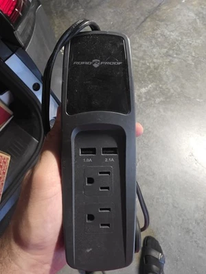 Road Proof Power Inverter 120 Watt 3.1 AMP Power Up To 5 Devices MN:RPF12V016 - Image 1 of 4