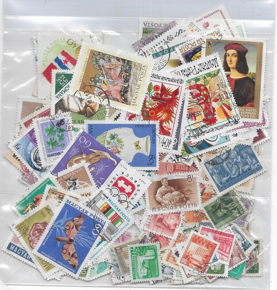 211 Used Hungary Stamps - Image 1 of 1