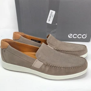 Ecco Herren S Lite Mokassin Nubukleder Mokassin Slipper - Größe 11-11,5 - Bild 1 von 15