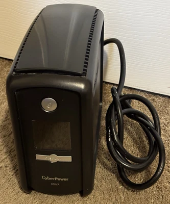 CyberPower 850AVR CP850AVRLCD 9 Outlet UPS System NO BATTERY - Image 1 of 3