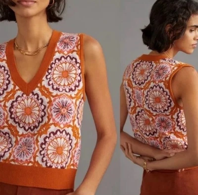 Tanque de malha Maeve sem mangas G - Imagem 1 de 4