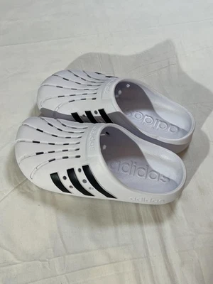 Adidas Adilette Zueco Zapatos Talla 6 Deslizables Sandalias Cómodas Excelente Foto 1 de 4