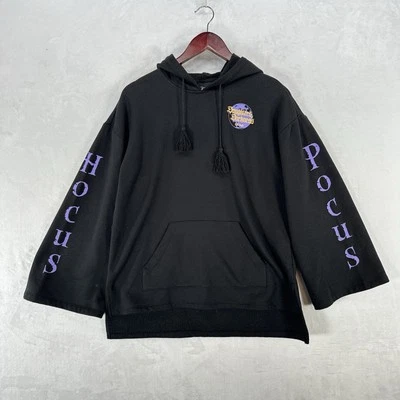 Suéter Disney Her Universe Para Mujer S Negro Hocus Pocus Manga Acampanada Sudadera con Capucha Gótico Foto 1 de 4