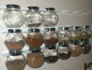 Botellas de hierbas especias Ikea Rajtan ESTANTE DE ESPECIAS - Imagen 1 de 11