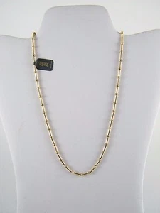 NEW ~ VINTAGE TRIFARI ~ GOLD TONE 18" NECKLACE ~ 8027 - Picture 1 of 8