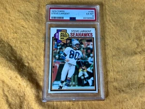 Tarjeta O11-7 Steve Largent - 1979 Topps - PSA grado 6 - tarjeta #198 - AFC ALL-PRO WR - Imagen 1 de 6