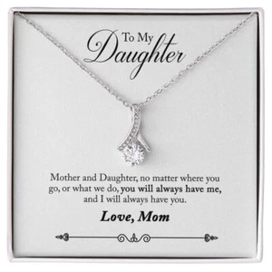 Daughter - No Matter Where You Go Alluring Beauty Necklace - Picture 1 of 12