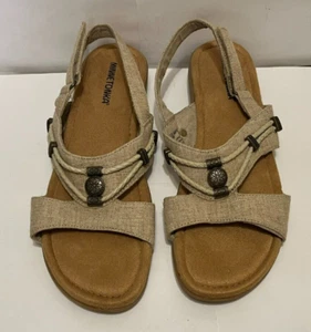MINNETONKA Native Decoration Sandals Size 10N 799910 Excellent+ Condition - Picture 1 of 7