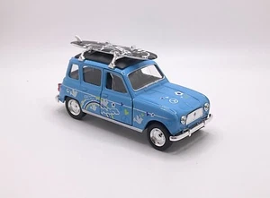 Welly Renault R4 mit Surfbrett,, Klassiker Oldtimer Modellauto ,,NEU‘‘ - Bild 1 von 6