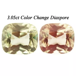 Impecable diáspora de cambio de color de 3,05 quilates 100 % natural extraída en pavo - Imagen 1 de 9