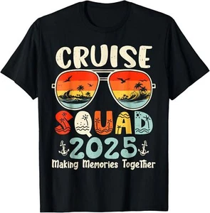 Cruise Squad 2025 Summer Vacation Matching Family Group T-Shirt - Picture 1 of 5