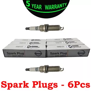6PCS For Nissan Infiniti spark plug for Nissan 22401-EW61C denso FXE22HR11 - Picture 1 of 17