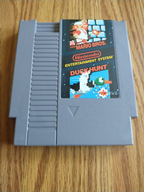 Super Mario Bros./Duck Hunt (Nintendo 1988) NES Mario and Luigi Tested and works