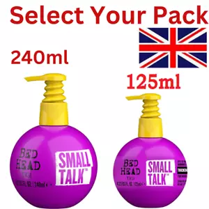 Bed Head by TIGI Small Talk Hair Thickening Cream for Fine Hair 125ml & 240ml UK - Picture 1 of 40