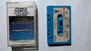 FRANK POURCEL CONCORDE CASSETTE 1976 BLUE CARTRIDGE - Imagen 1 de 4