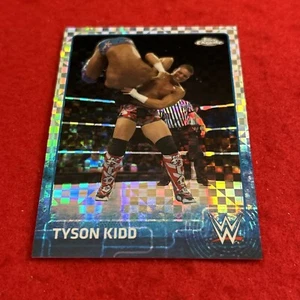 2015 Tyson Kidd Topps Chrome WWE #73 X-Fractor Parallel - Picture 1 of 5