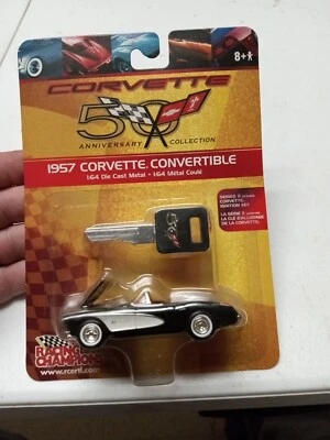New 2002 Racing Champions 50th Ann. Green 1957 Corvette Convertible - Image 1 of 3