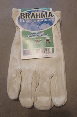 NUEVO CON ETIQUETAS - Guantes de trabajo forrados de piel de cerdo Brahma Glove Company talla grande Foto 1 de 4
