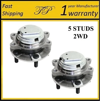 FRONT Wheel Hub Bearing Assembly For INFINITI G35 SEDAN; 2WD 2007-2008 (PAIR) - Image 1 of 3