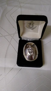 Ari D Norman silver plated teddy pill box - Picture 1 of 3