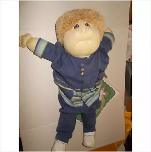 XAVIER ROBERT SCULPTURE CABBAGE PATCH LIMITED ED CHIMNEY MTN KID BOY HANDSIGNE05 - Picture 1 of 3
