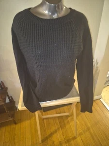 SO Charcoal Gray Cable Knit Pullover Sweater Size XL - Picture 1 of 5