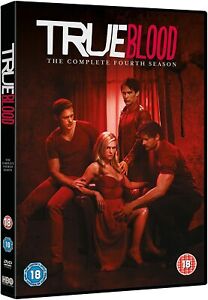 True Blood - Series 4 - Complete, [5 DISC DVD SET] *New & Sealed*👌