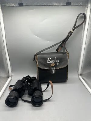BINOLUX Binoculars 7x35 Vintage Japan 367 ft at 1000 yards case included - Image 1 of 4