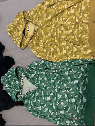 A BATHING APE (BAPE) Felpe con cappuccio mimetiche Bape G membro