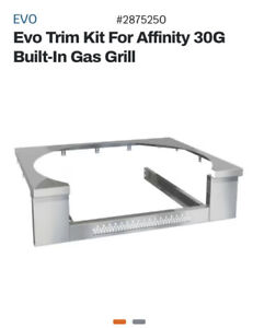 evo trim kit for affinity classic 30G grill 11-0123-ATK Never Opened!