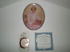 Bradford Exchange~ Princess To The World ~ Diana Oval Plate ~Box & Coa  # 17365A