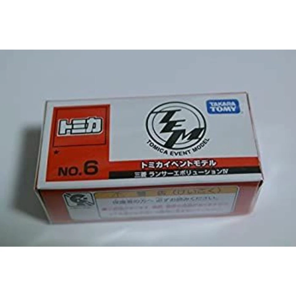 Tomica Event el NO.6 Mitsubishi Lancer Evolution - Image 1 of 1