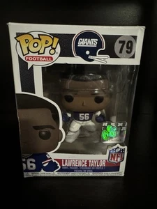Funko Pop! NFL 79 Legends Lawrence Taylor NY Giants Pop Vinyl Figure Box Damage - Picture 1 of 12