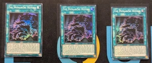 DUAD-EN062 The Monarchs Revolt x3 Super Rare 1st Ed YuGiOh Playset - Picture 1 of 3