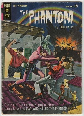 Cómic The Phantom #8 1964 Edad de Plata Llave de Oro en muy buen estado Foto 1 de 2