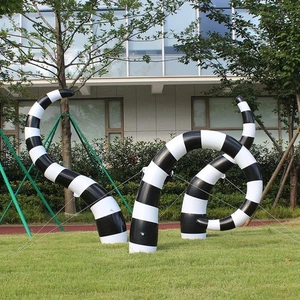 Halloween Inflatable Giant Sandworm Outdoor Decoration Decorative Easy to - Picture 1 of 7