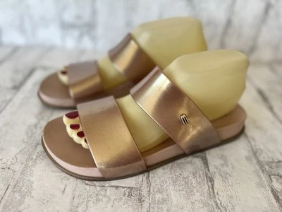 Melissa Cosmic PVC Open Toe Double Band Slip On Sandals Size 8 - Image 1 of 4