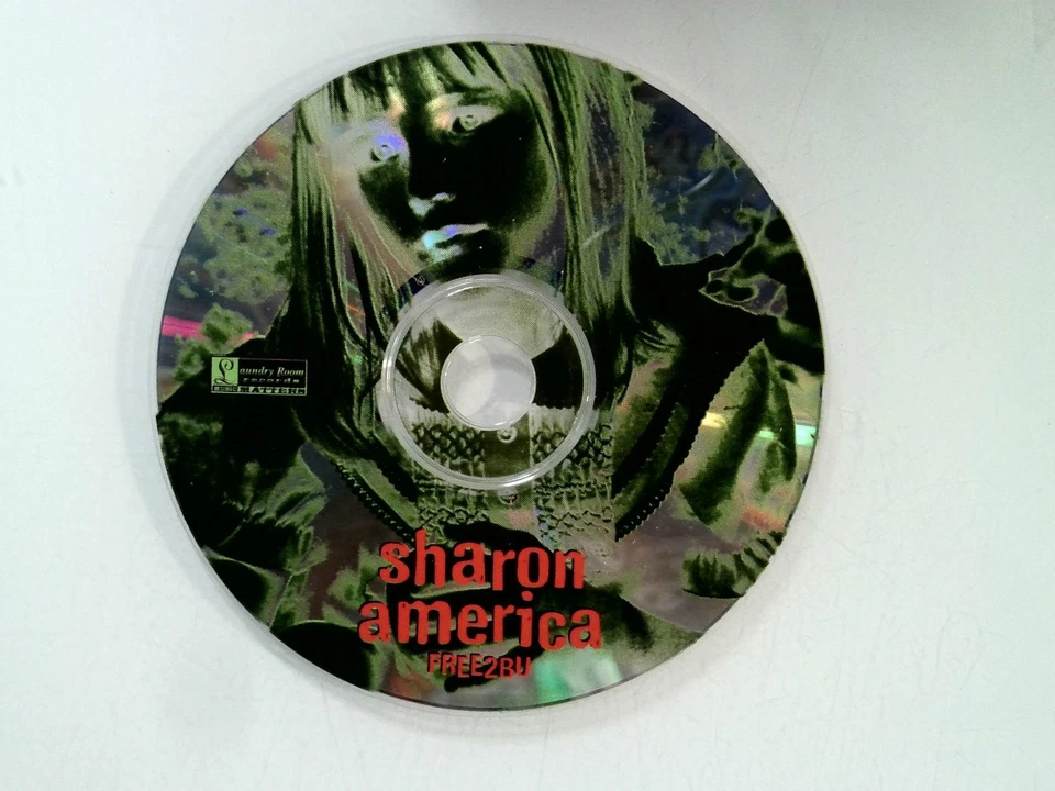 Sharon America - Free2BU CD 1997 Alternative Rock Laundry Room Records Disc Only Foto 1 de 1