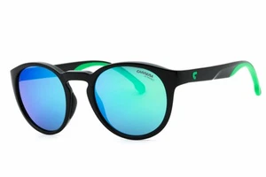 CARRERA 8056/S 07ZJ Z9 Sunglasses Black Frame Green Lenses 51mm - Picture 1 of 4