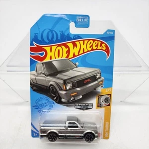 UH 2021 Hot Wheels '91 GMC Syclone Walmart Exclusive ZAMAC w/ Protector **READ** - Picture 1 of 8