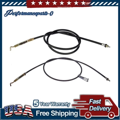 Cable de freno de estacionamiento trasero Dorman 2 piezas para Ford F-250 Super Duty 1999 2000 Foto 1 de 4