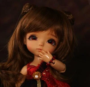 1/8 BJD Doll SD Yellow Luna 2-Free Face Make Up+Free Eyes - Picture 1 of 9