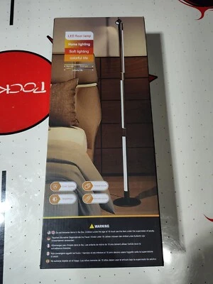 Modern LED Floor Lamp with Top Reading Light Bright Minimalist Dimmable 250color - Image 1 of 3