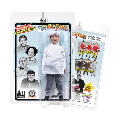 The Three Stooges 8 Inch Action Figures: Chef Curly Cover