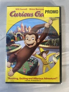 Curious George DVD Will Ferrell Drew Barrymore New - Picture 1 of 6