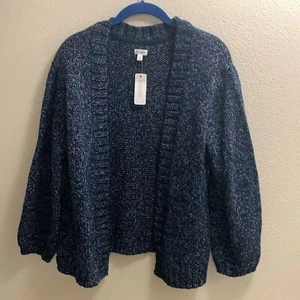 Gymboree Sparkly Holiday Open Cardigan Size 14 Blue Multicolored New With Tag - Picture 1 of 8