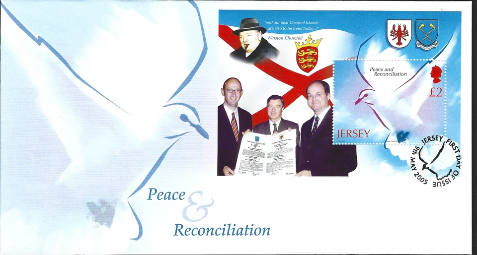 2005 Jersey 60th Anniversry of Liberation of the Channel Islands First Day Cover - Image 1 of 1